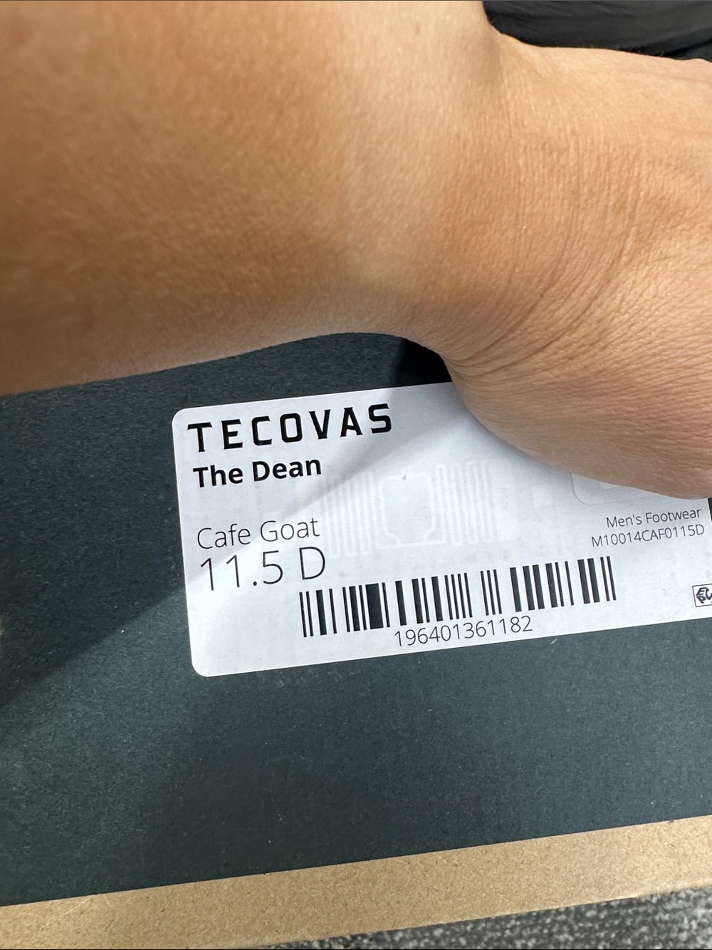 Tecovas The Dean Cafe Goat Size-11.5 - Picture 8 of 8